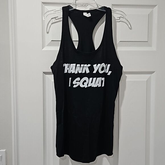 Gym Racer Back Tank - Picture 1 of 3